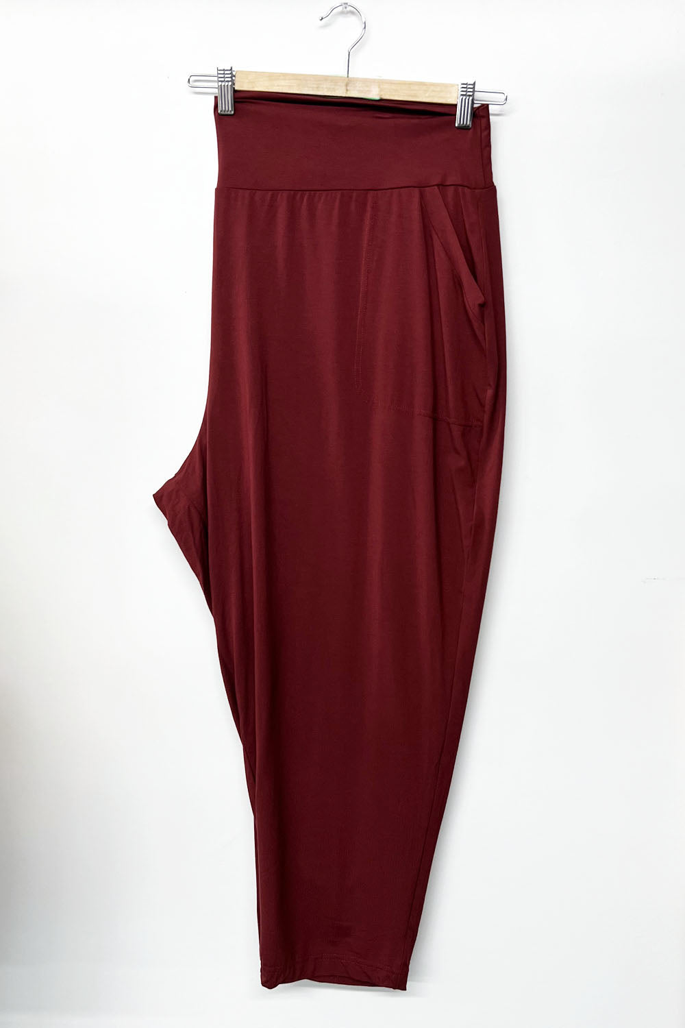 RESALE - Vacationist Pant -4X - Maroon - RE527
