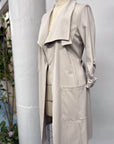 RESALE - Maude Trench Jacket  - XS/S - Almond- RE537