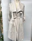 RESALE - Maude Trench Jacket  - XS/S - Almond- RE537