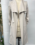 RESALE - Maude Trench Jacket  - XS/S - Almond- RE537