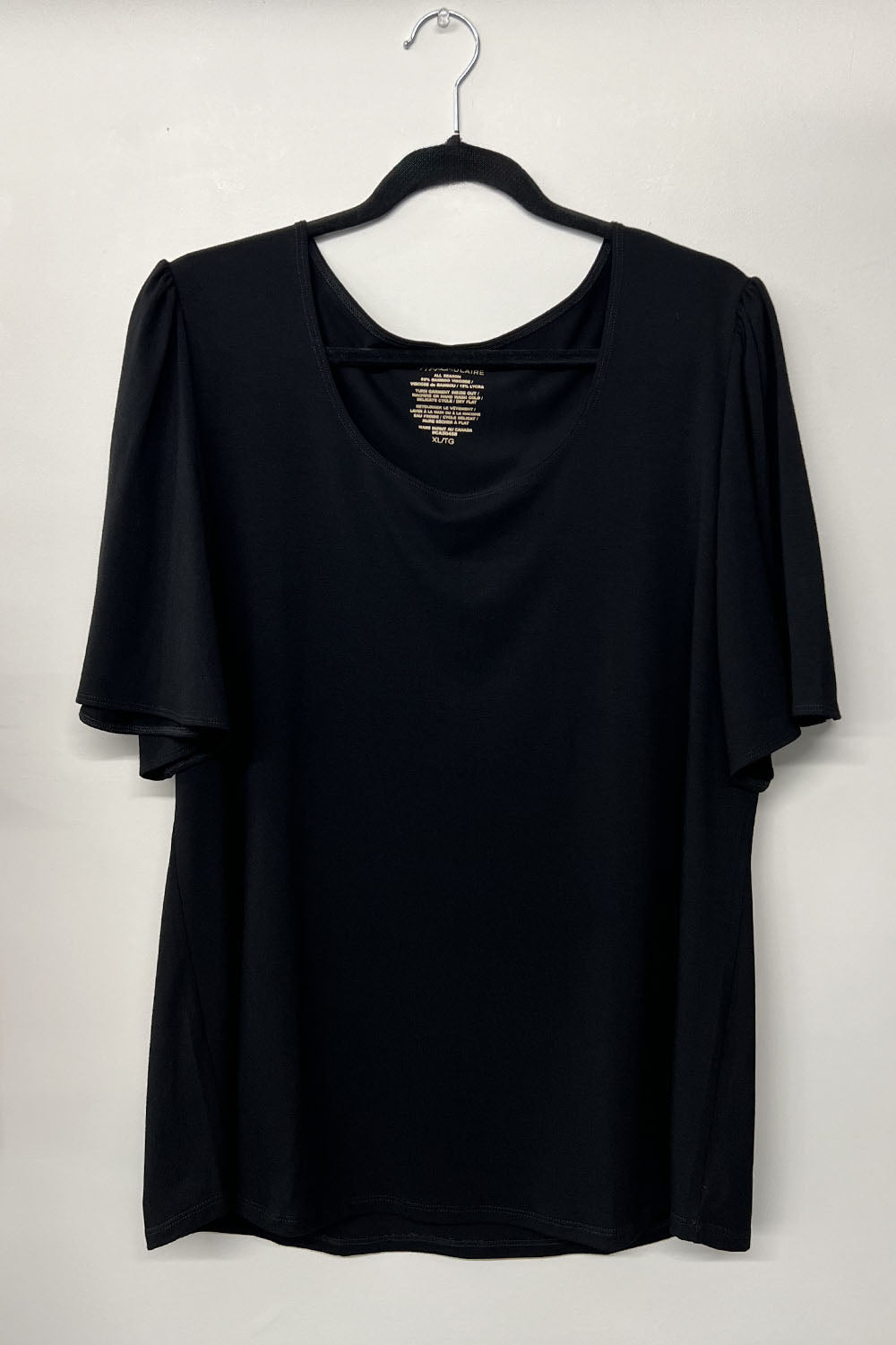 RESALE - Jolene Blouse - XL - Black- RE540