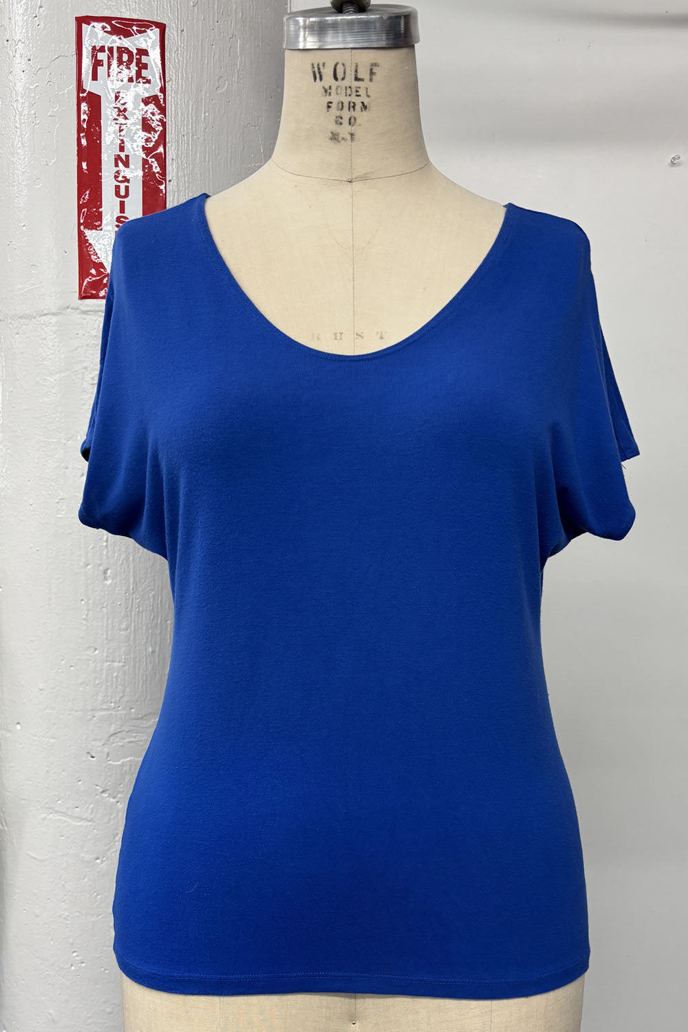 RESALE - Blouson Top - XS - Deep Blue- RE558