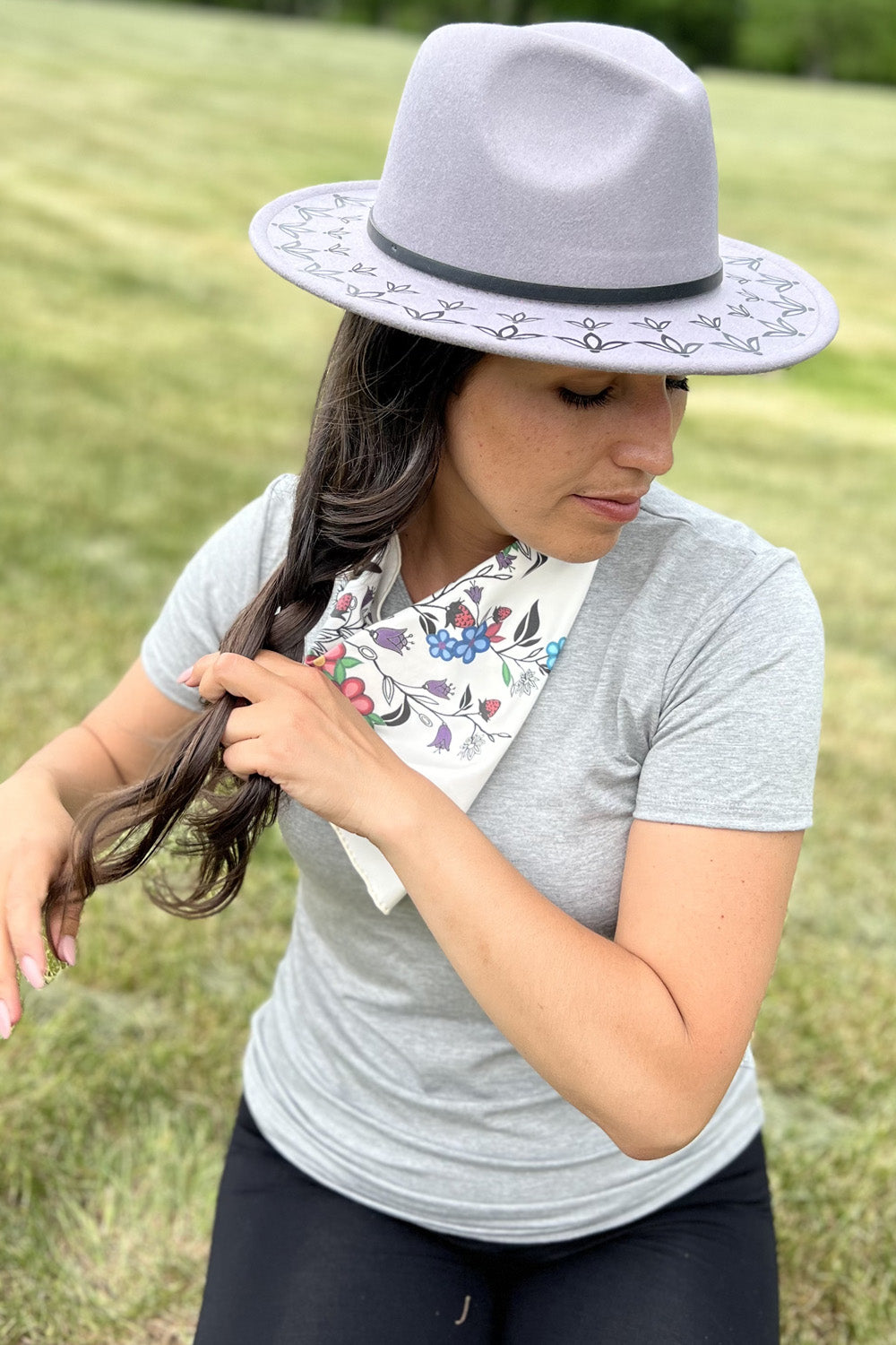 Printed Bamboo Bandanas/ Scarves