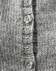 KNITS - Handknit Sweater Vest w/buttons - Taupe M