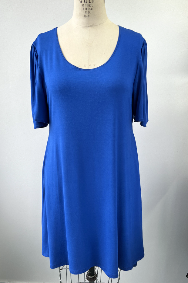 RESALE - JoJo Dress -Deep blue- L