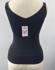 RESALE - Raven bamboo Tank- Black- S