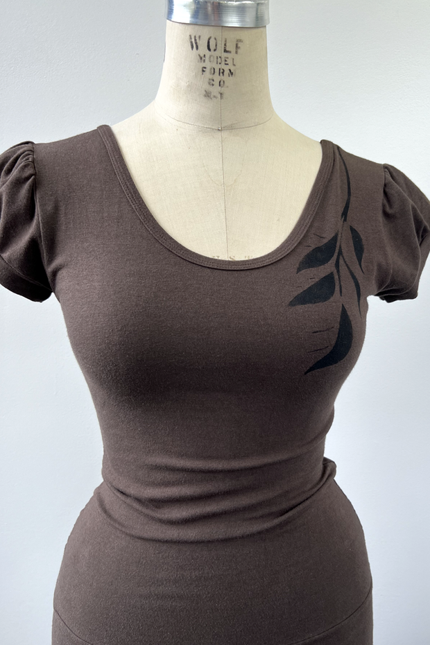 RESALE - Bamboo Dress -Chocolate - S