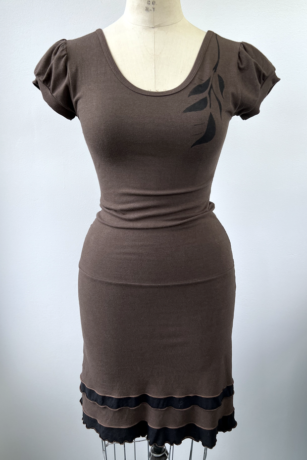 RESALE - Bamboo Dress -Chocolate - S