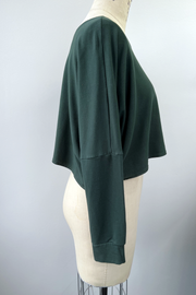 RESALE - Crop Sweater- Pine