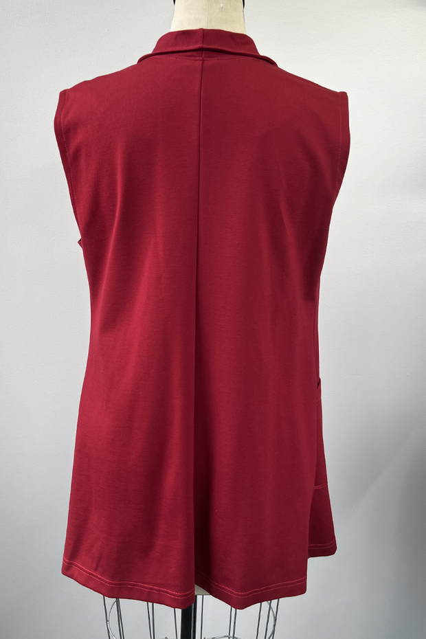 RESALE - Fort Garry Vest - Scarlet - M/L