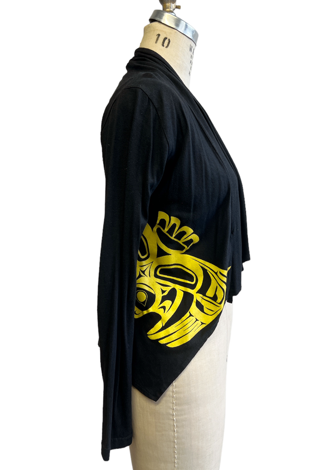 RESALE - Owl Cardigan - Black - XS