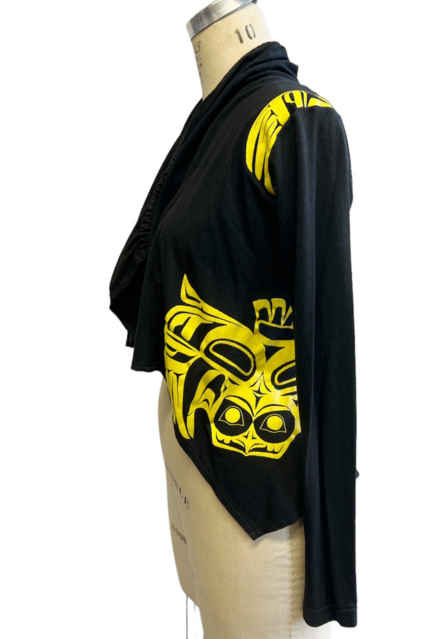RESALE - Owl Cardigan - Black - XS