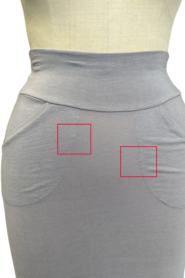 RESALE - Angle Skirt - Titanium - XS