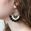 Poppy Earrings - Black