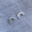 Rainbow Studs (silver)
