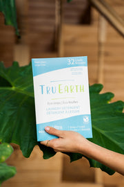 TRU EARTH Eco-strip Laundry Detergent - Fresh Linen - 32 Loads